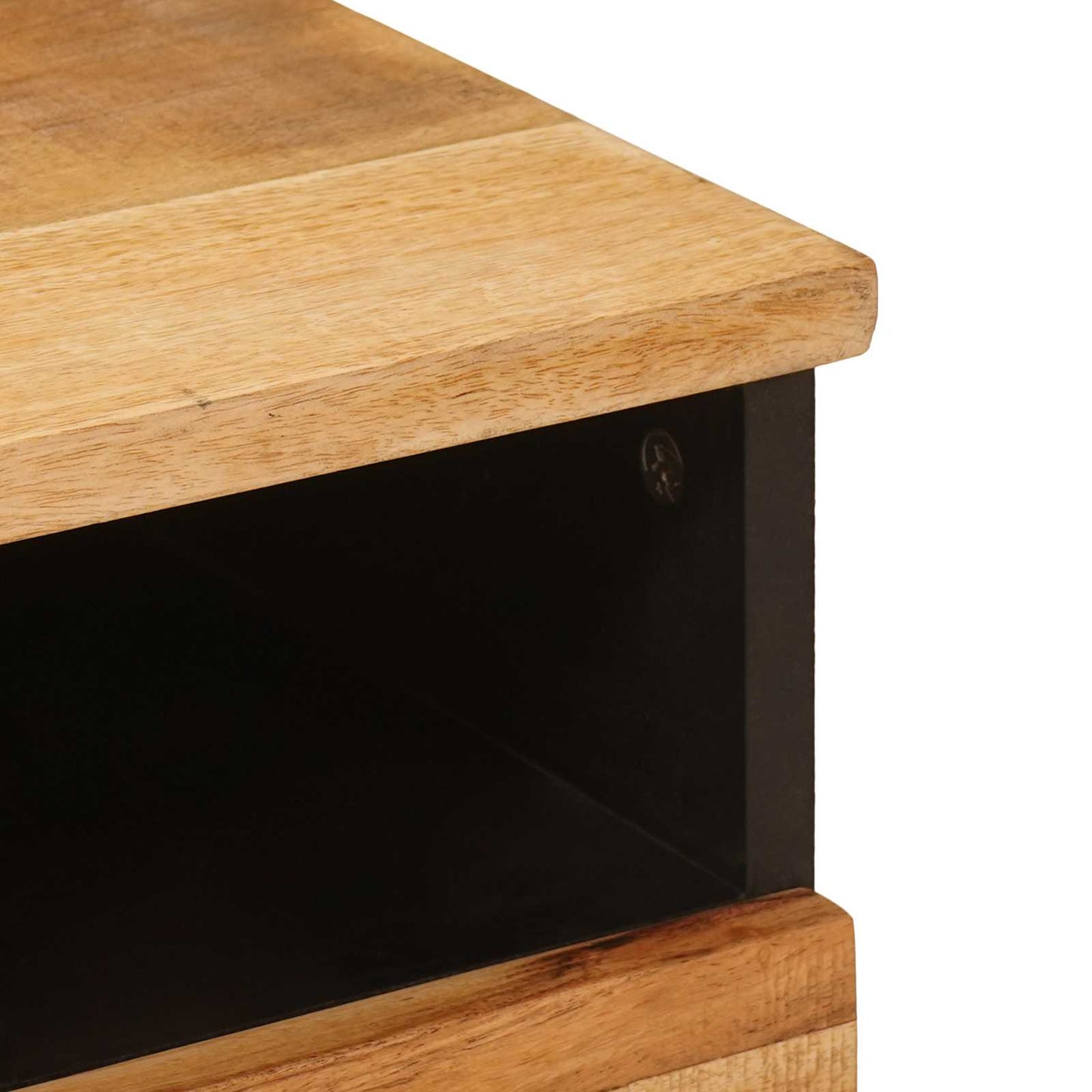 Coffee Table with Drawer Brown 80 x 54 x 40 cm Solid Mango Wood