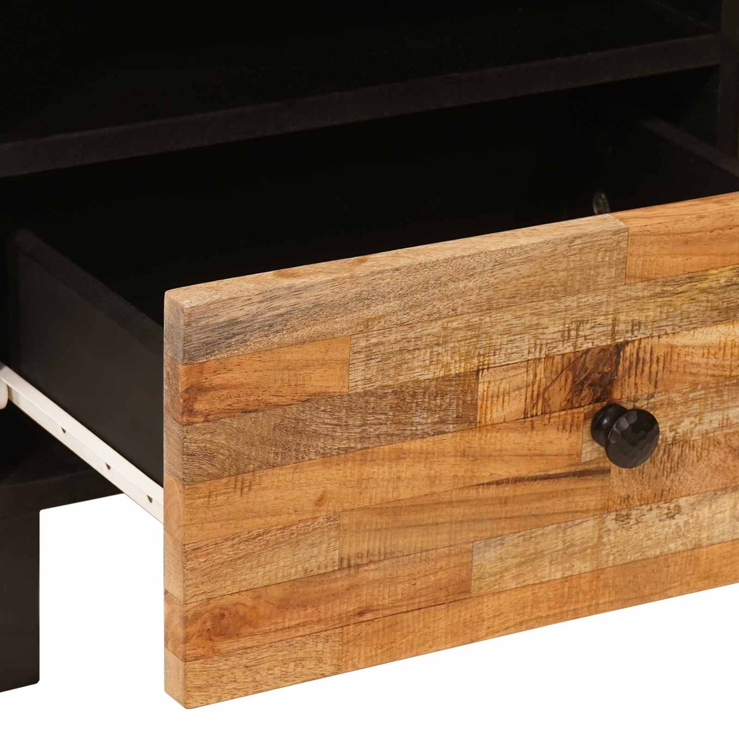 Coffee Table with Drawer Brown 80 x 54 x 40 cm Solid Mango Wood