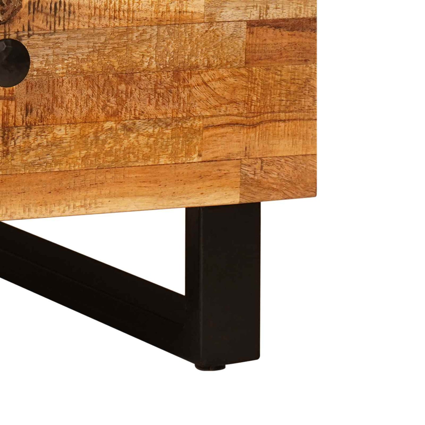 Coffee Table with Drawer Brown 80 x 54 x 40 cm Solid Mango Wood