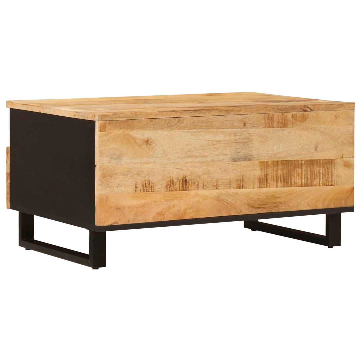 Coffee Table with Drawer Brown 80 x 54 x 40 cm Solid Mango Wood