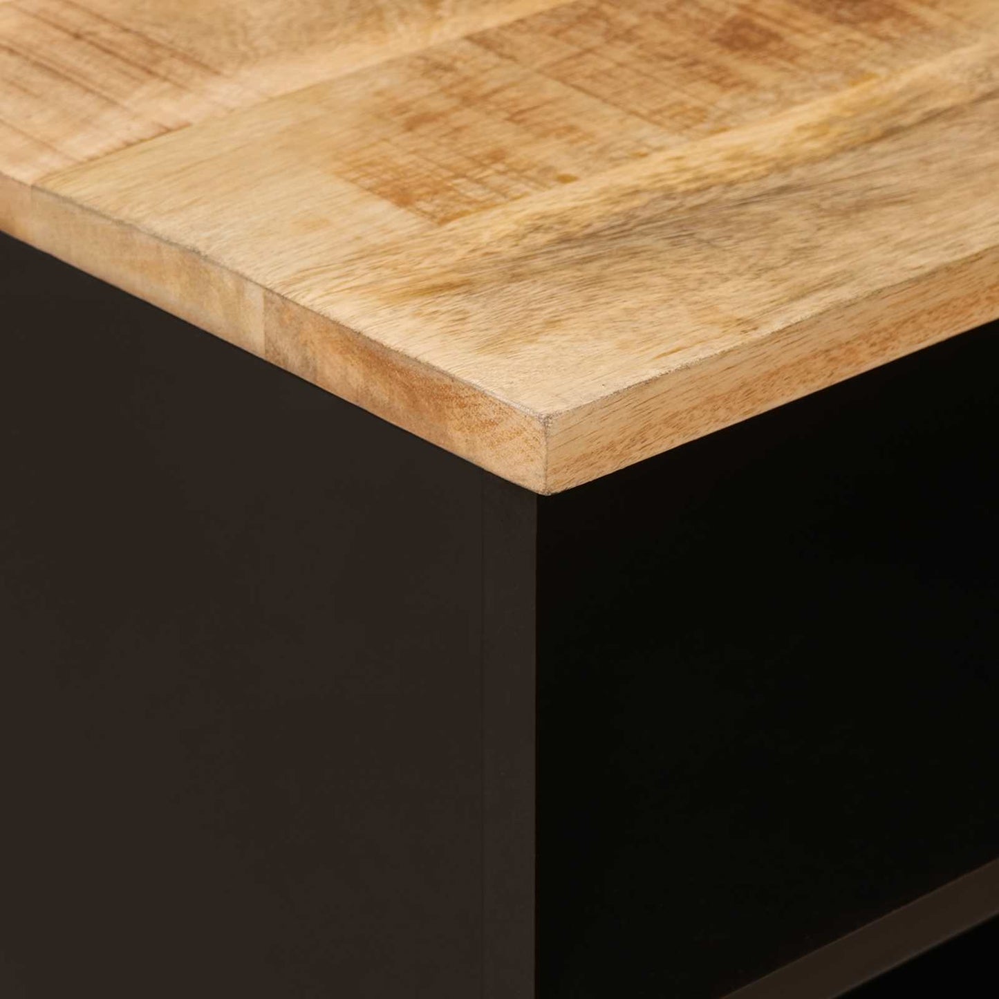 TV Cabinet with Drawer Brown 80 x 33 x 46 cm Solid Mango Wood