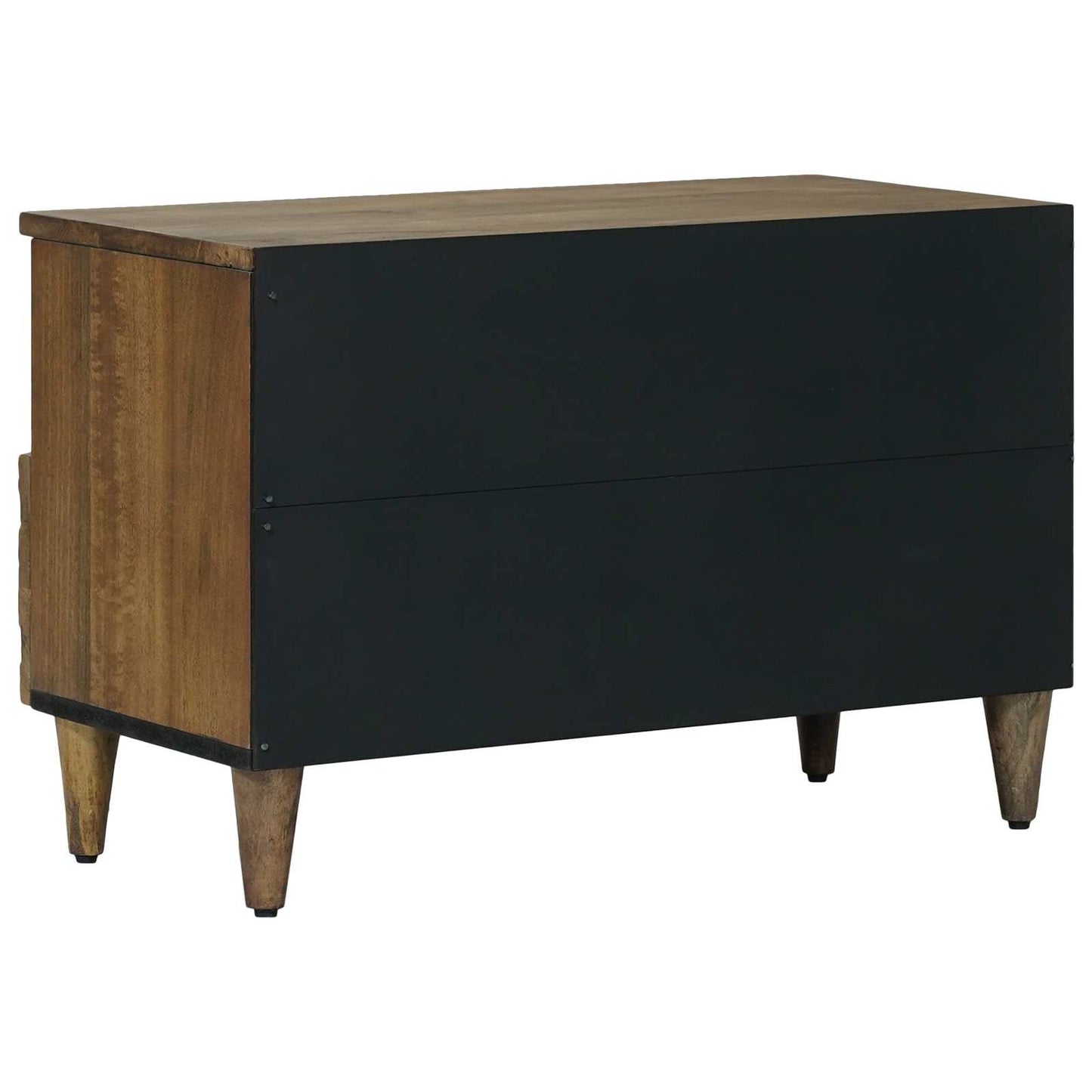 TV Cabinet Brown 70 x 33.5 x 46 cm Solid Mango Wood