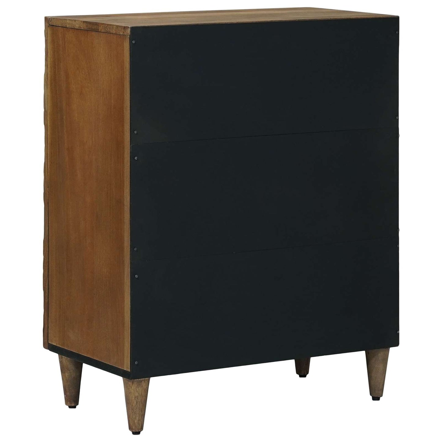 Storage Sideboard Brown 60 x 33.5 x 75 cm Solid Mango Wood