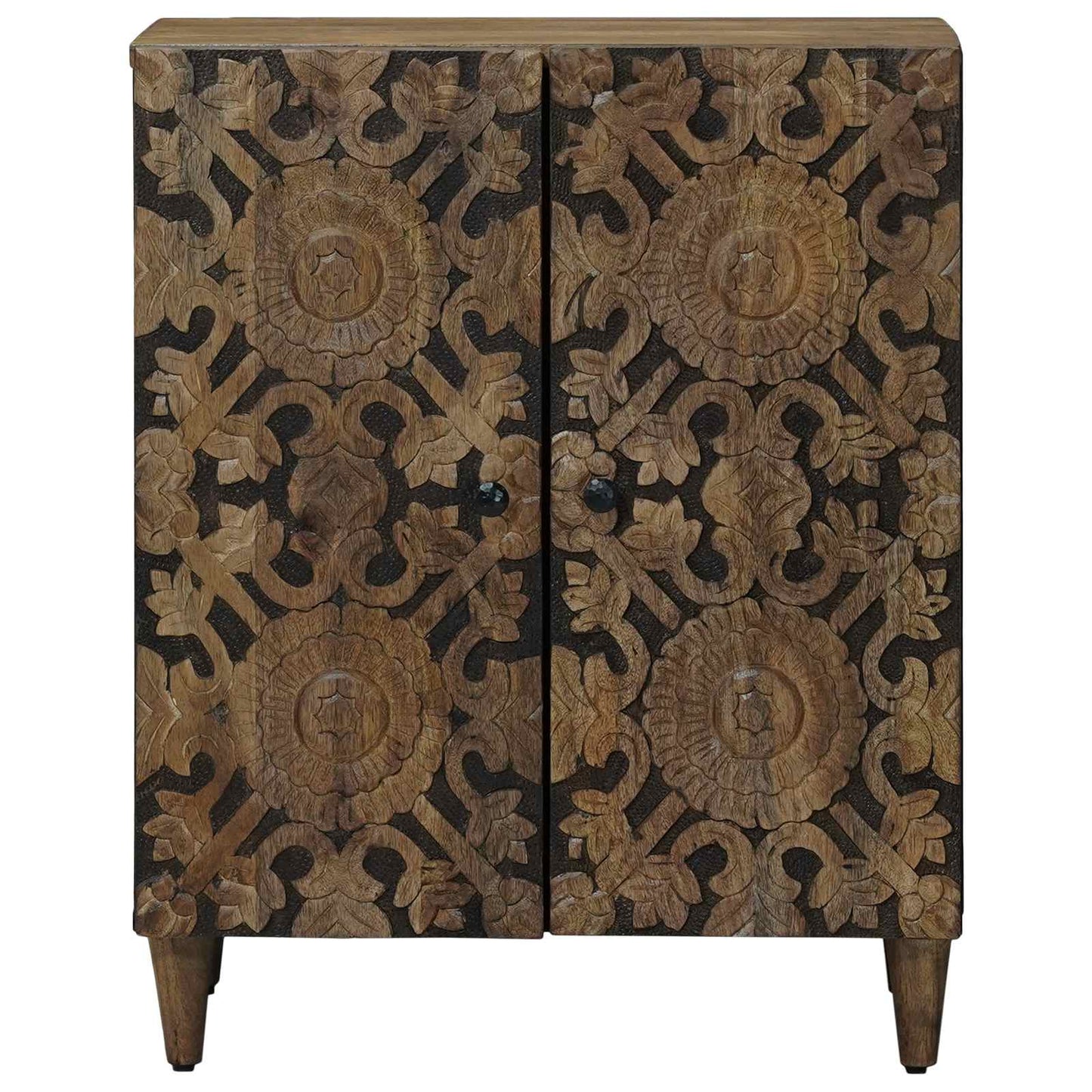 Storage Sideboard Brown 60 x 33.5 x 75 cm Solid Mango Wood