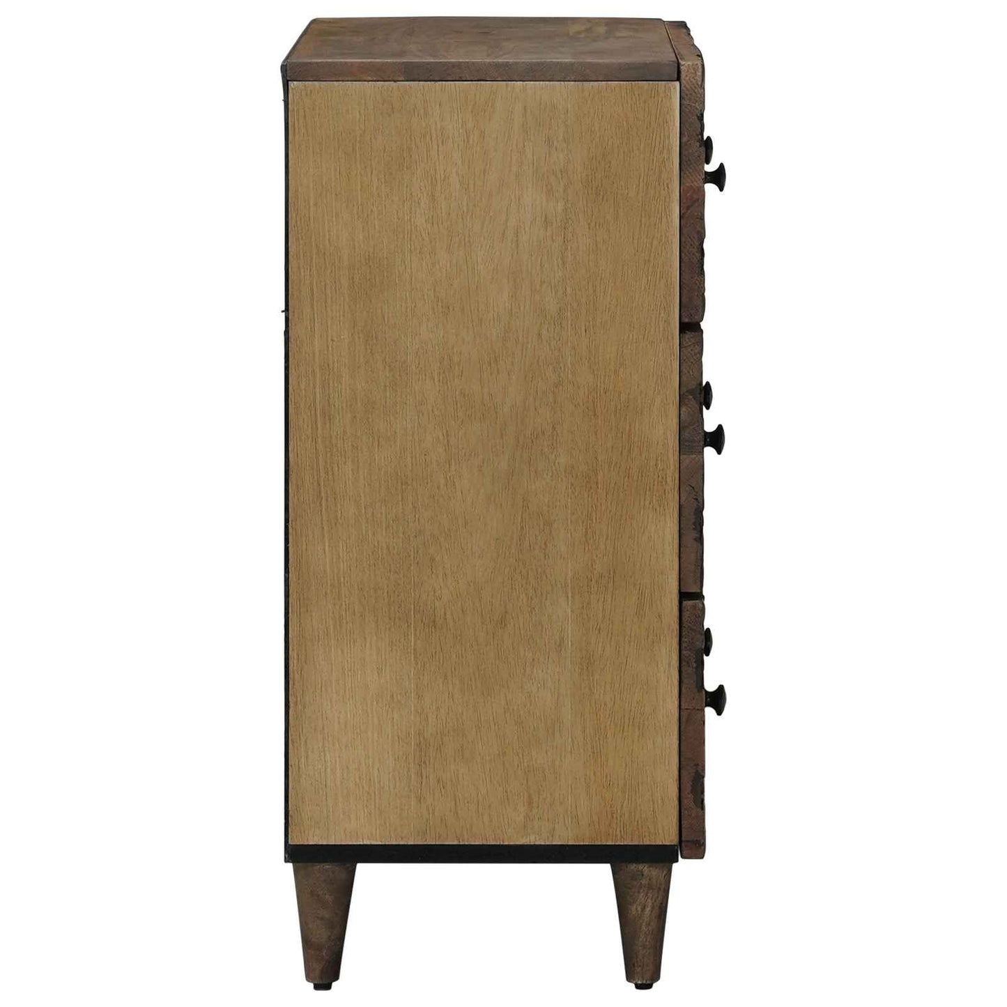Storage Sideboard Brown 60 x 33.5 x 75 cm Solid Mango Wood
