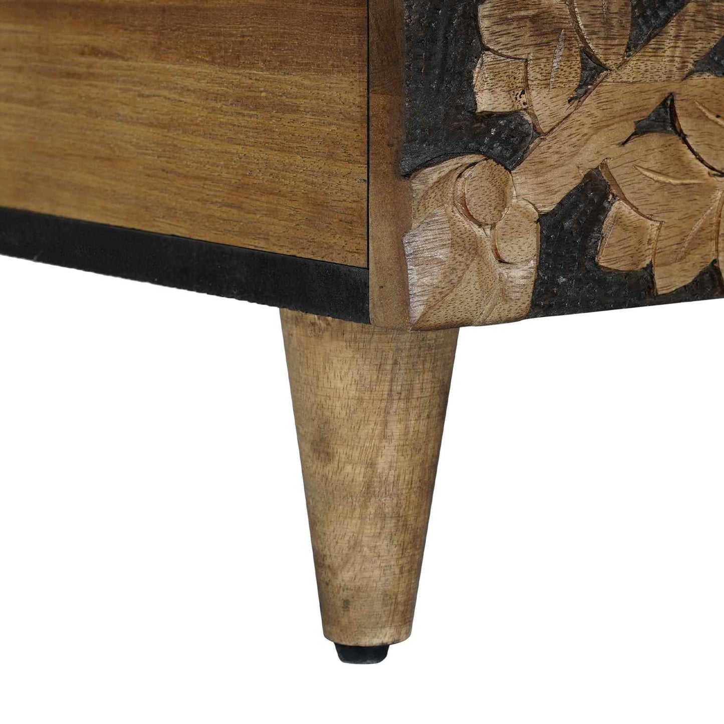 Coffee Table Brown 80 x 50 x 40 cm Solid Mango Wood