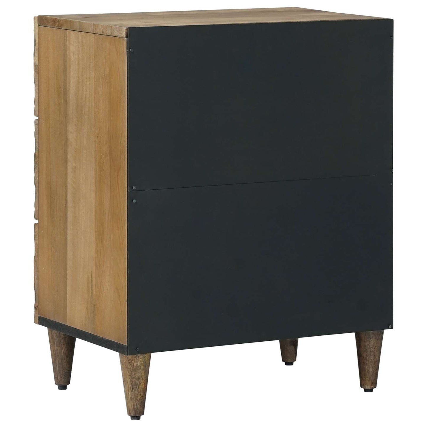 Bed cabinet with Drawer Brown 50 x 33 x 60 cm Solid Mango Wood