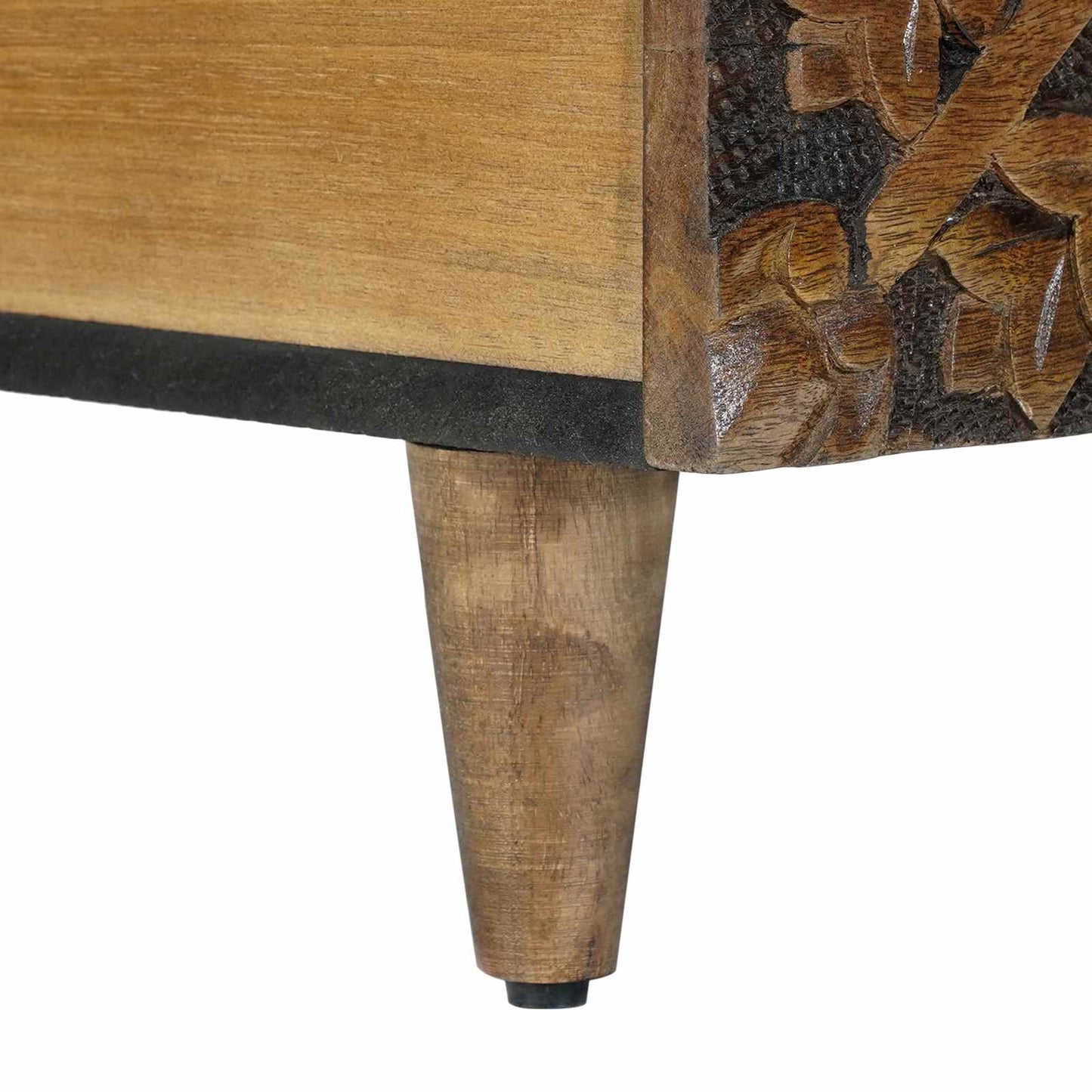 Coffee Table Brown 100 x 54 x 40 cm Solid Mango Wood