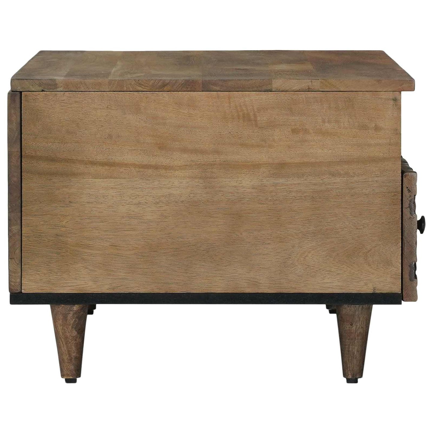 Coffee Table with Drawer Brown 80 x 54 x 40 cm Solid Mango Wood