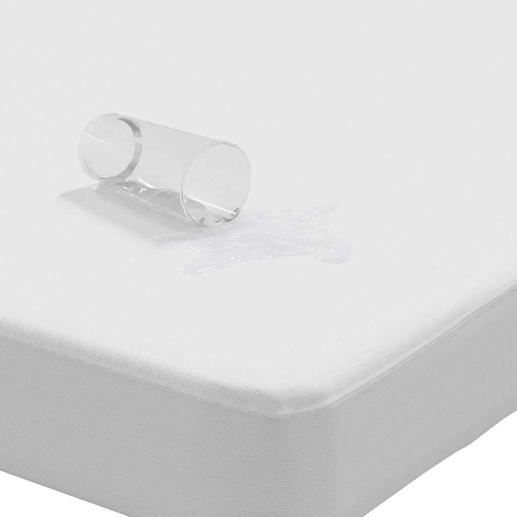 Mattress Protector White 140x220 cm Waterproof