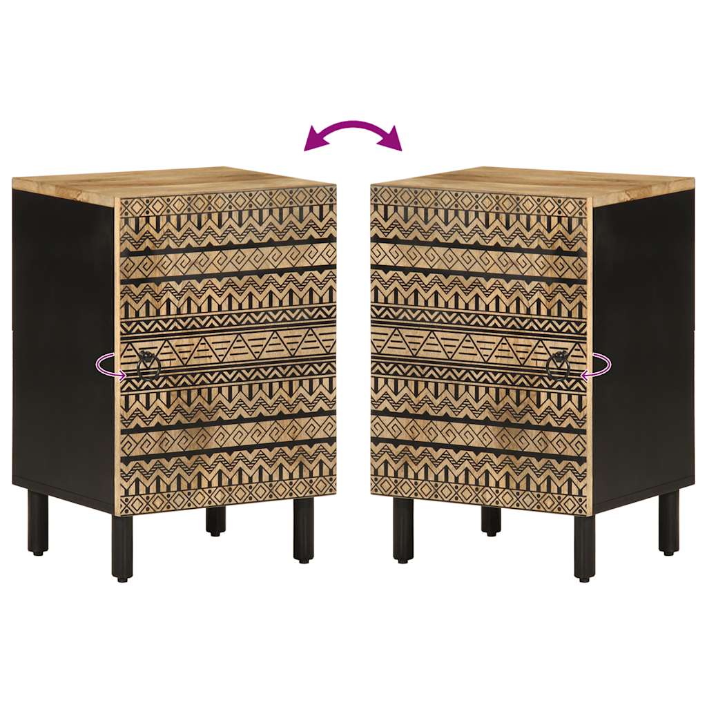 Bathroom Cabinet 38x33,5x58 cm Solid Wood Mango
