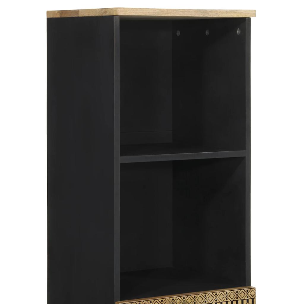 Bathroom Cabinet 38x33,5x160 cm Solid Wood Mango