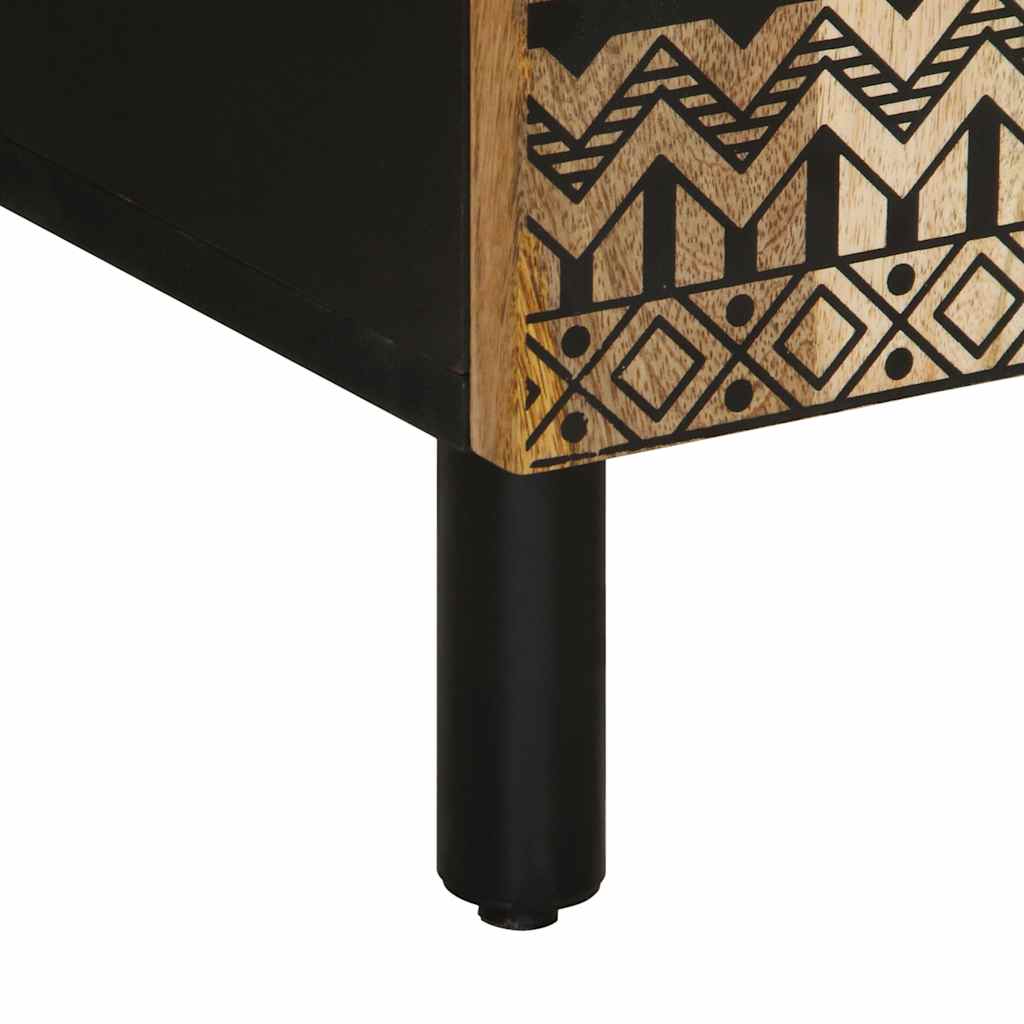 Bathroom Cabinet 38x33,5x160 cm Solid Wood Mango