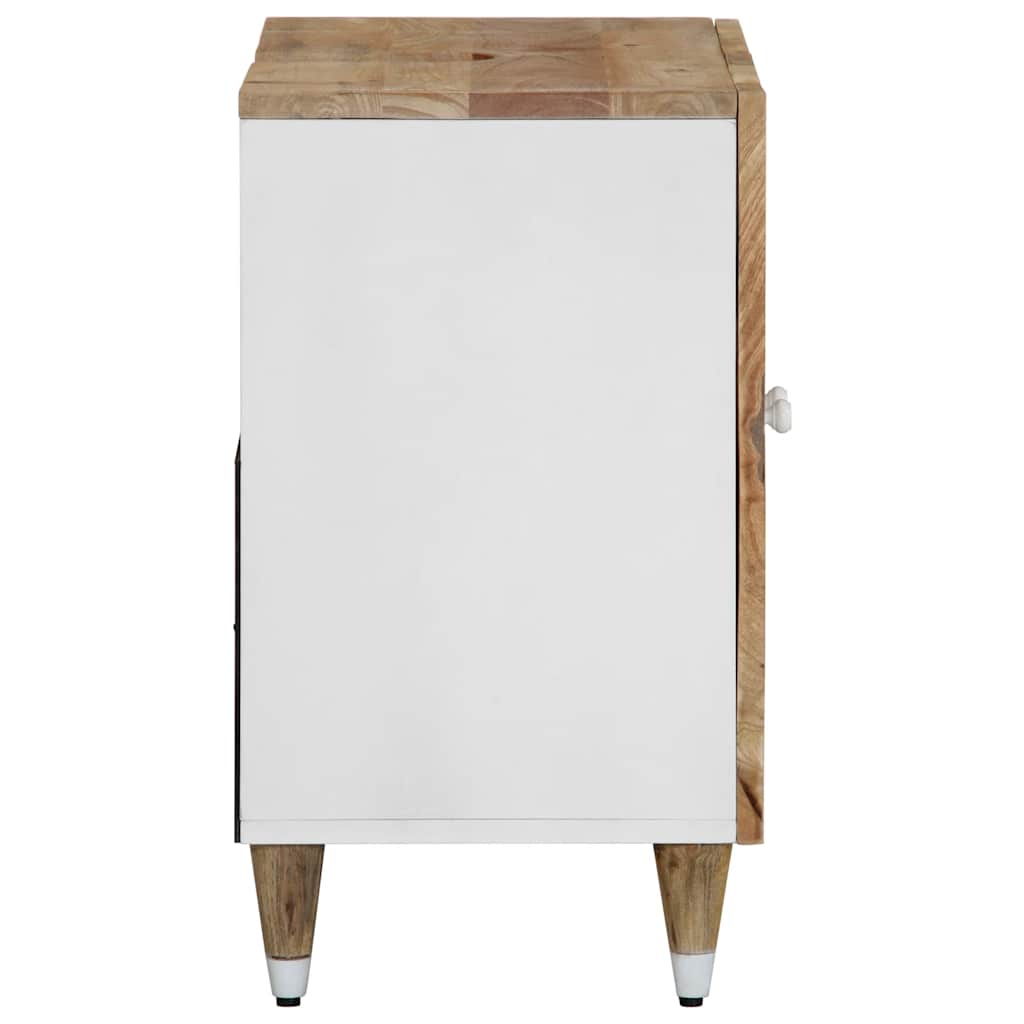 vidaXL Bathroom Sink Cabinet 62x33x58 cm Solid Wood Mango