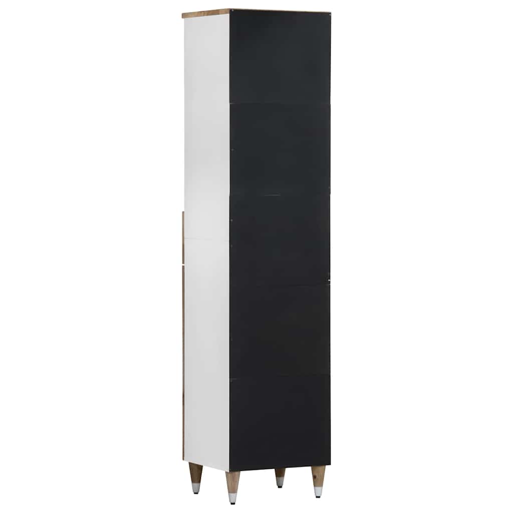 Bathroom Cabinet 38x33,5x160 cm Solid Wood Mango