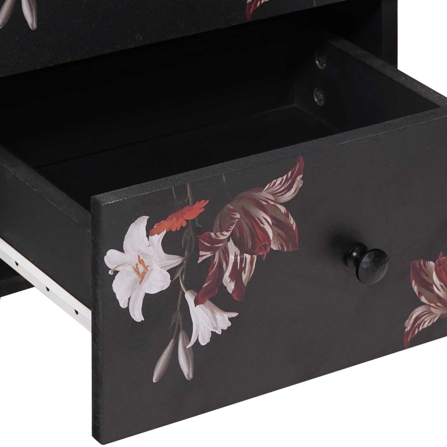 Bedside Table Brown 40 x 33.5 x 46 cm Solid Mango Wood