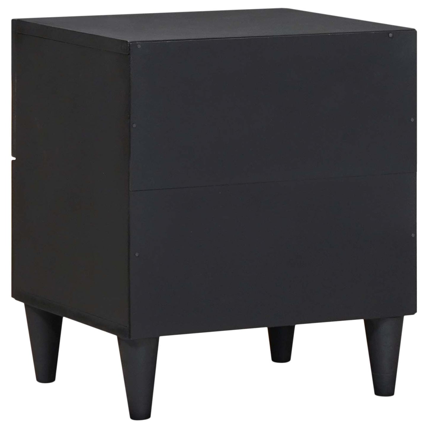 Bedside Table Brown 40 x 33.5 x 46 cm Solid Mango Wood