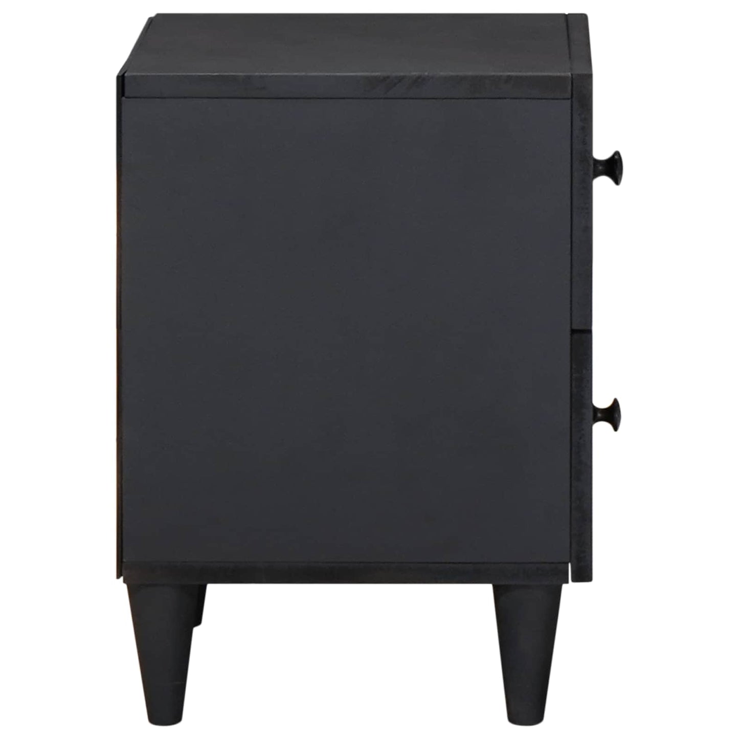 Bedside Table Brown 40 x 33.5 x 46 cm Solid Mango Wood