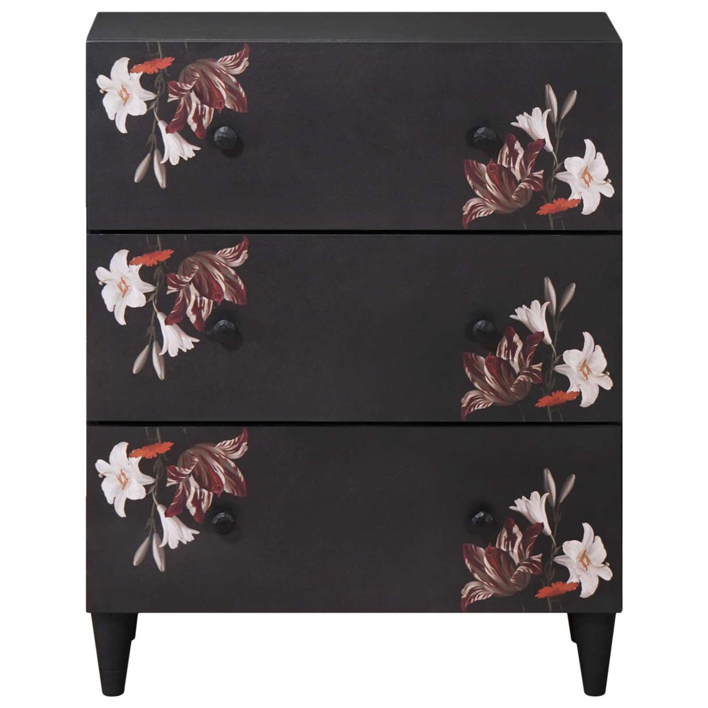 Storage Cabinets Multicolour 60 x 33.5 x 75 cm Solid Mango Wood