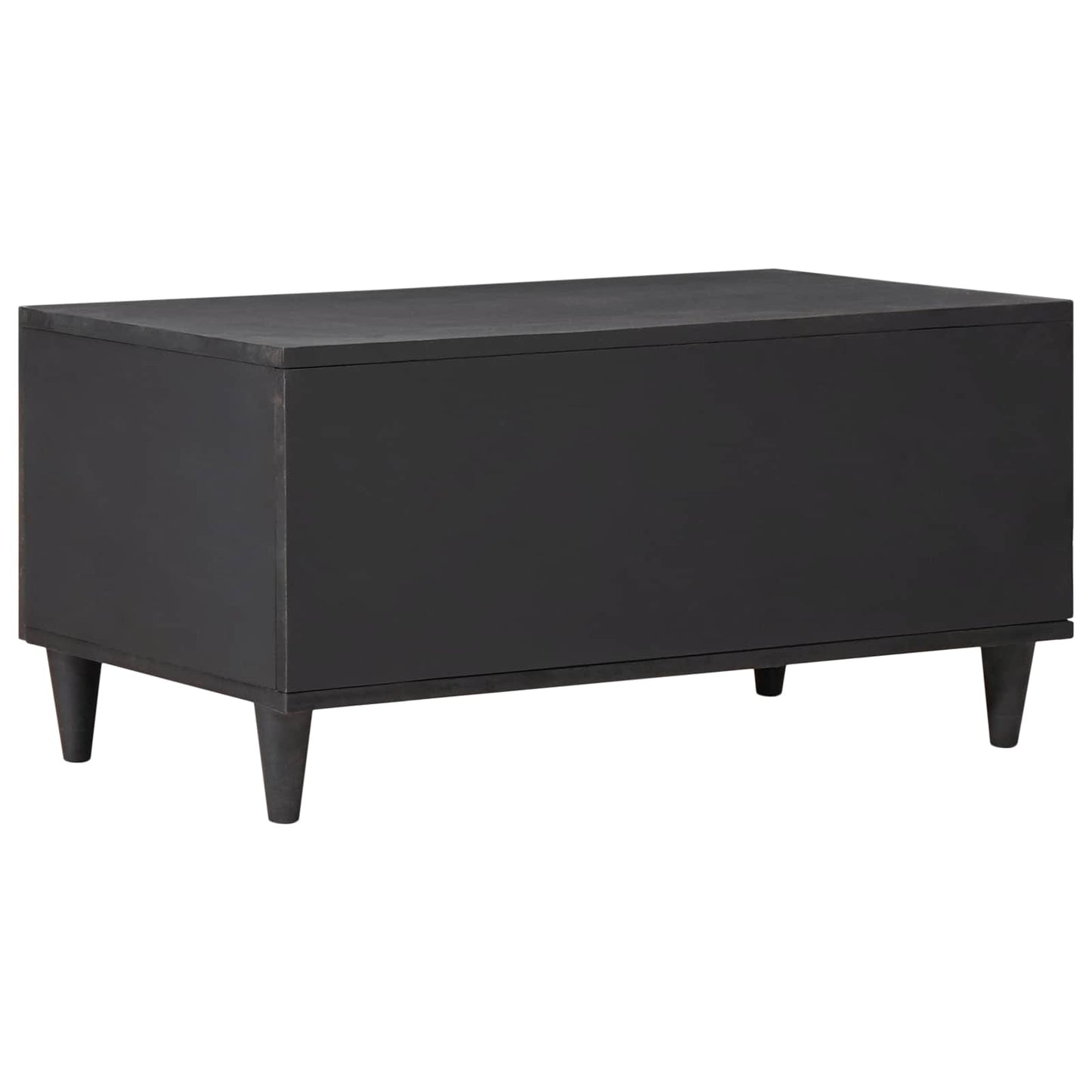 Coffee Table Multicolour 80 x 50 x 40 cm Solid Mango Wood