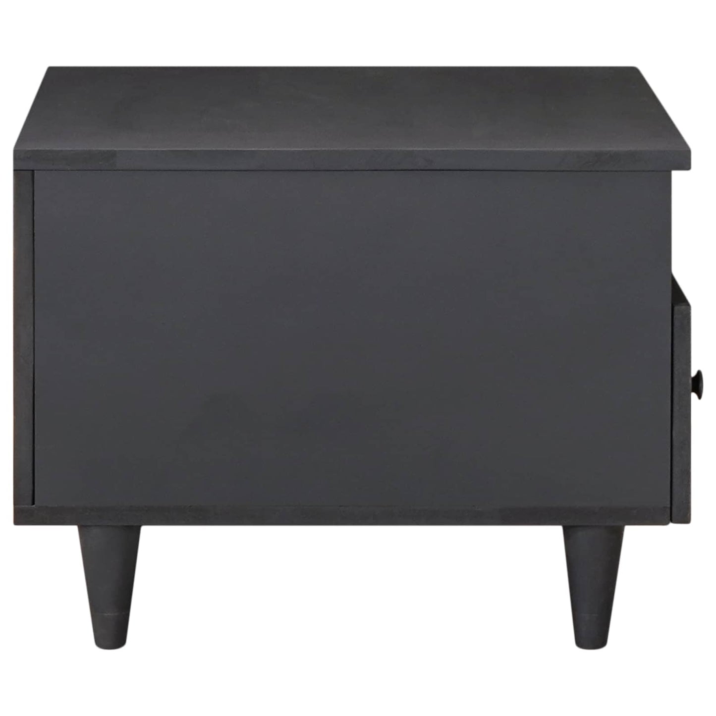 Coffee Table Multicolour 80 x 54 x 40 cm Solid Mango Wood