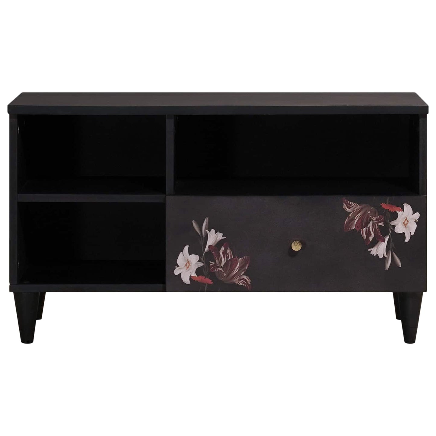 Storage Cabinets Multicolour 80 x 33.5 x 46 cm Solid Mango Wood