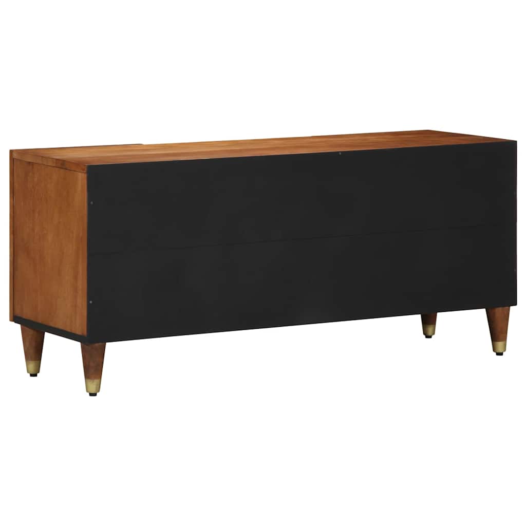 TV Cabinet Honey Brown 105 x 33 x 46 cm Solid Mango Wood