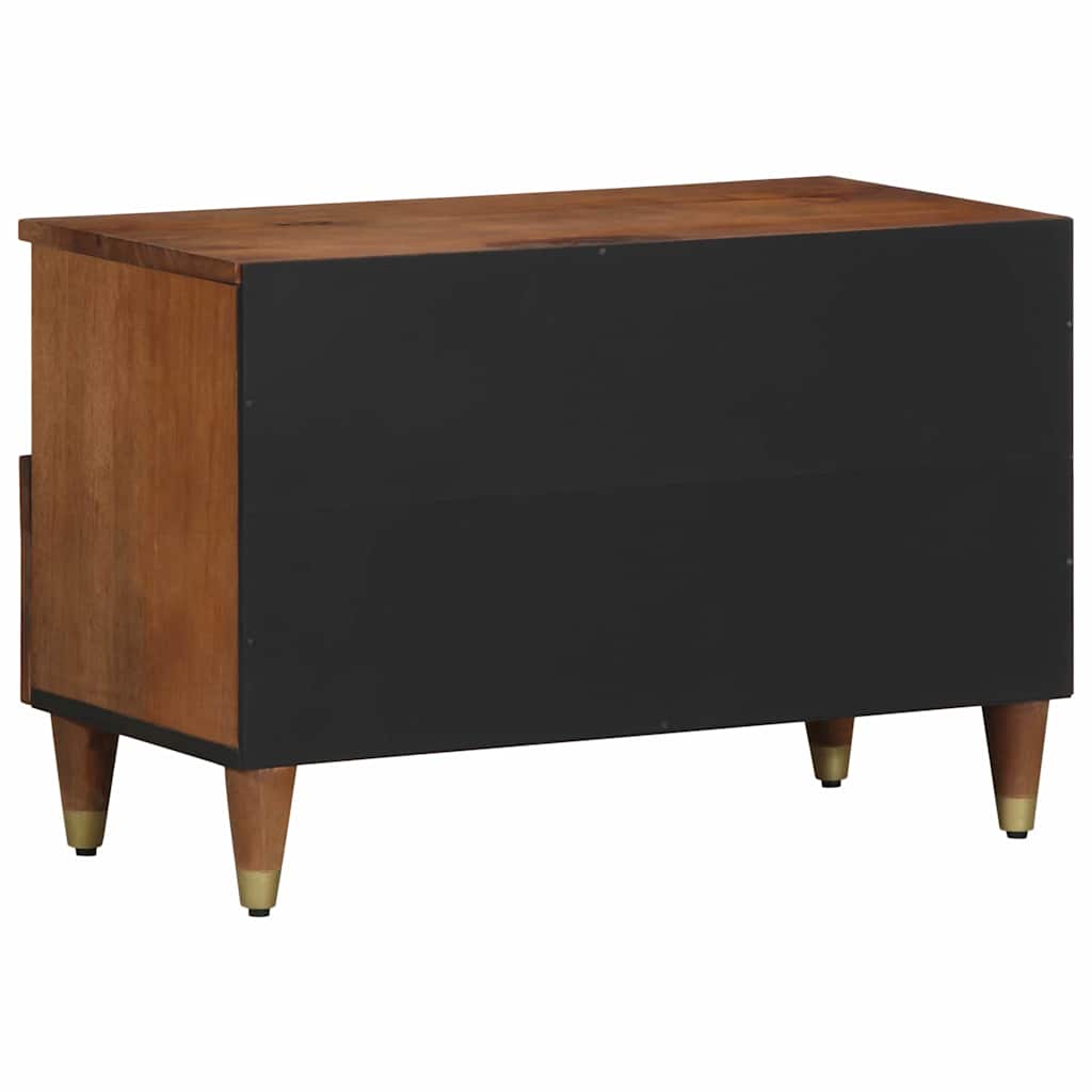 TV Cabinet Honey Brown 70 x 33 x 46 cm Solid Mango Wood
