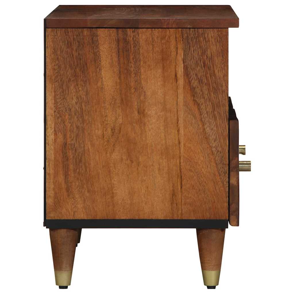 TV Cabinet Honey Brown 70 x 33 x 46 cm Solid Mango Wood