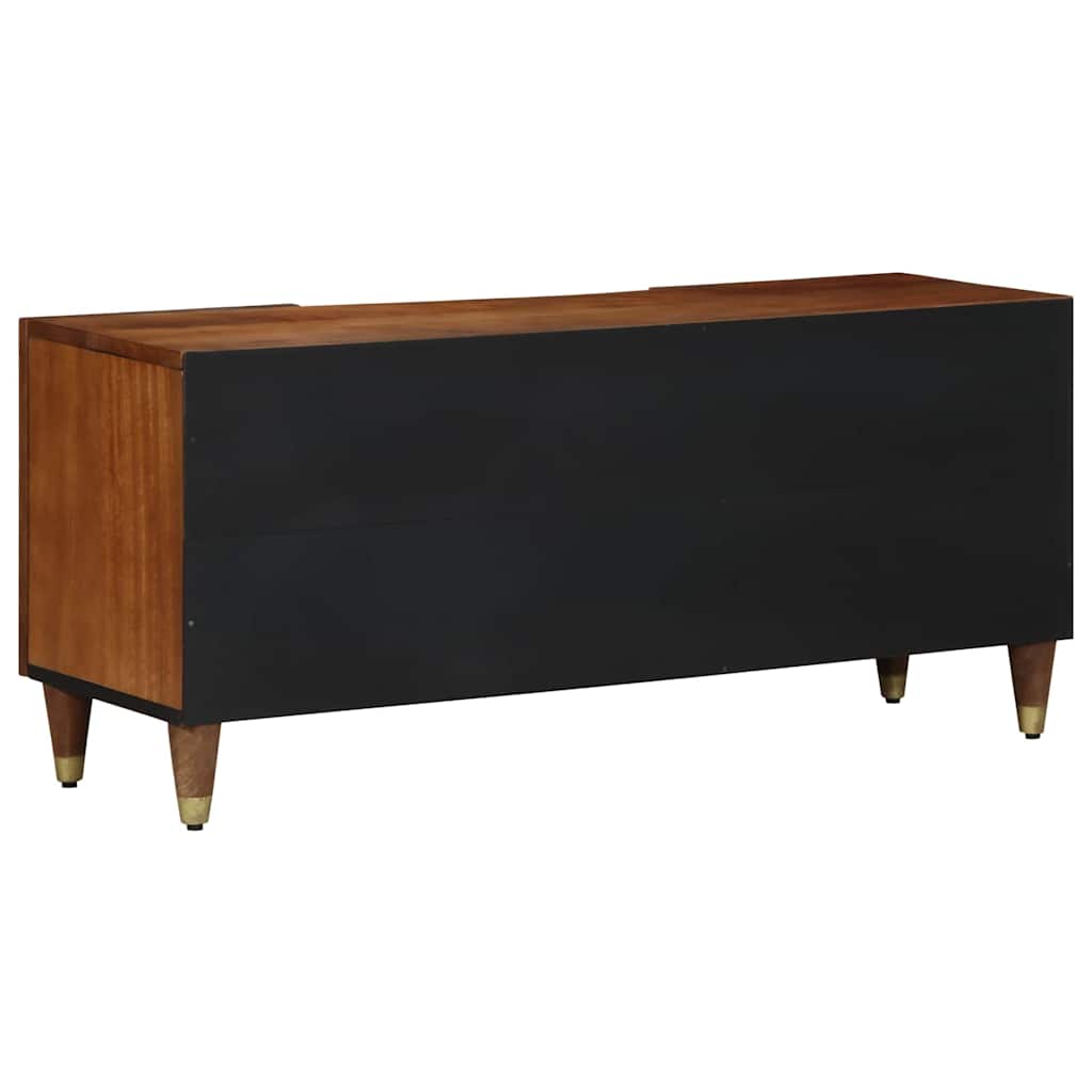 TV Cabinet Honey Brown 105 x 33 x 46 cm Solid Mango Wood
