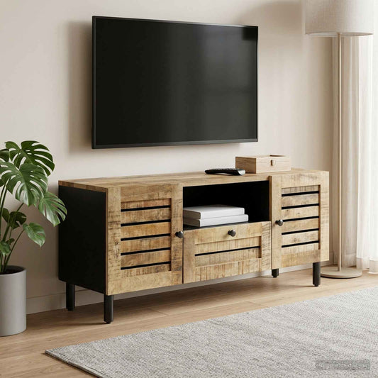 Storage Cabinets Natural 105 x 33 x 46 cm Solid Mango Wood