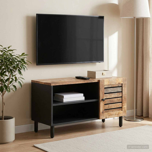Storage Cabinets Natural 80 x 33 x 46 cm Solid Mango Wood