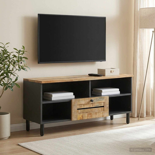 Storage Cabinets Natural 100 x 33 x 46 cm Solid Mango Wood