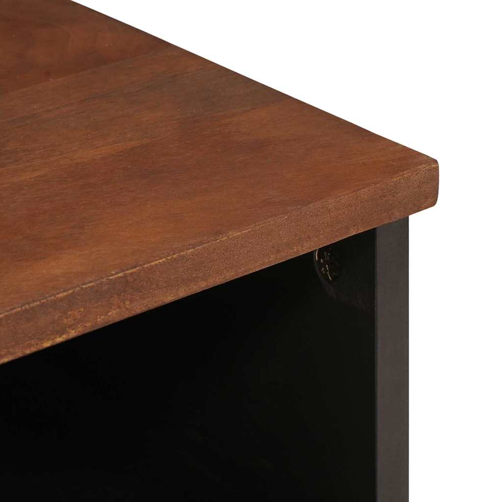 Bedside Cabinet Brown 40 x 33 x 46 cm Solid Acacia wood