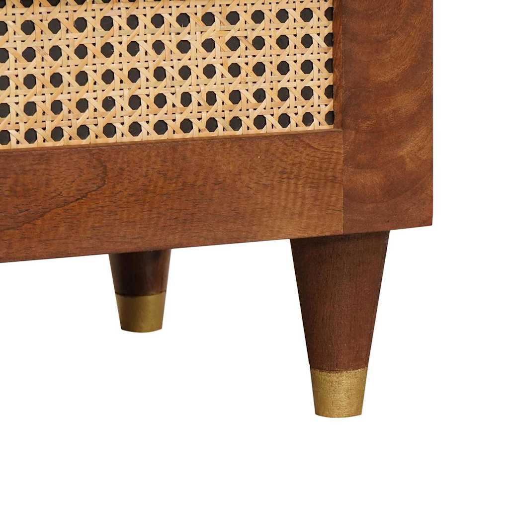 Bedside Tables with Drawer 50 x 33 x 62 cm Solid Mango Wood