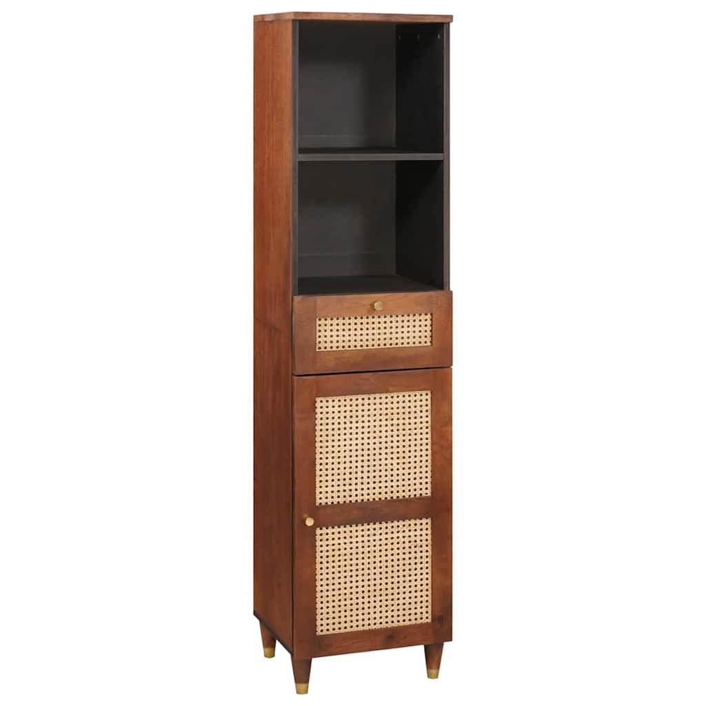 Sideboard with Drawer Brown 38 x 33.5 x 160 cm Solid Mango Wood