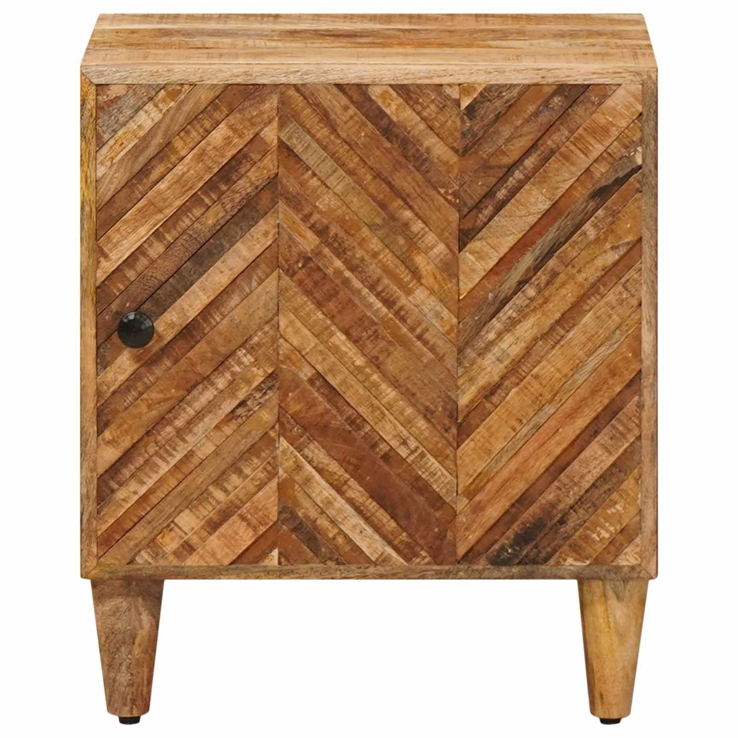 Bedside Table Brown 40 x 33.5 x 46 cm Solid Mango Wood