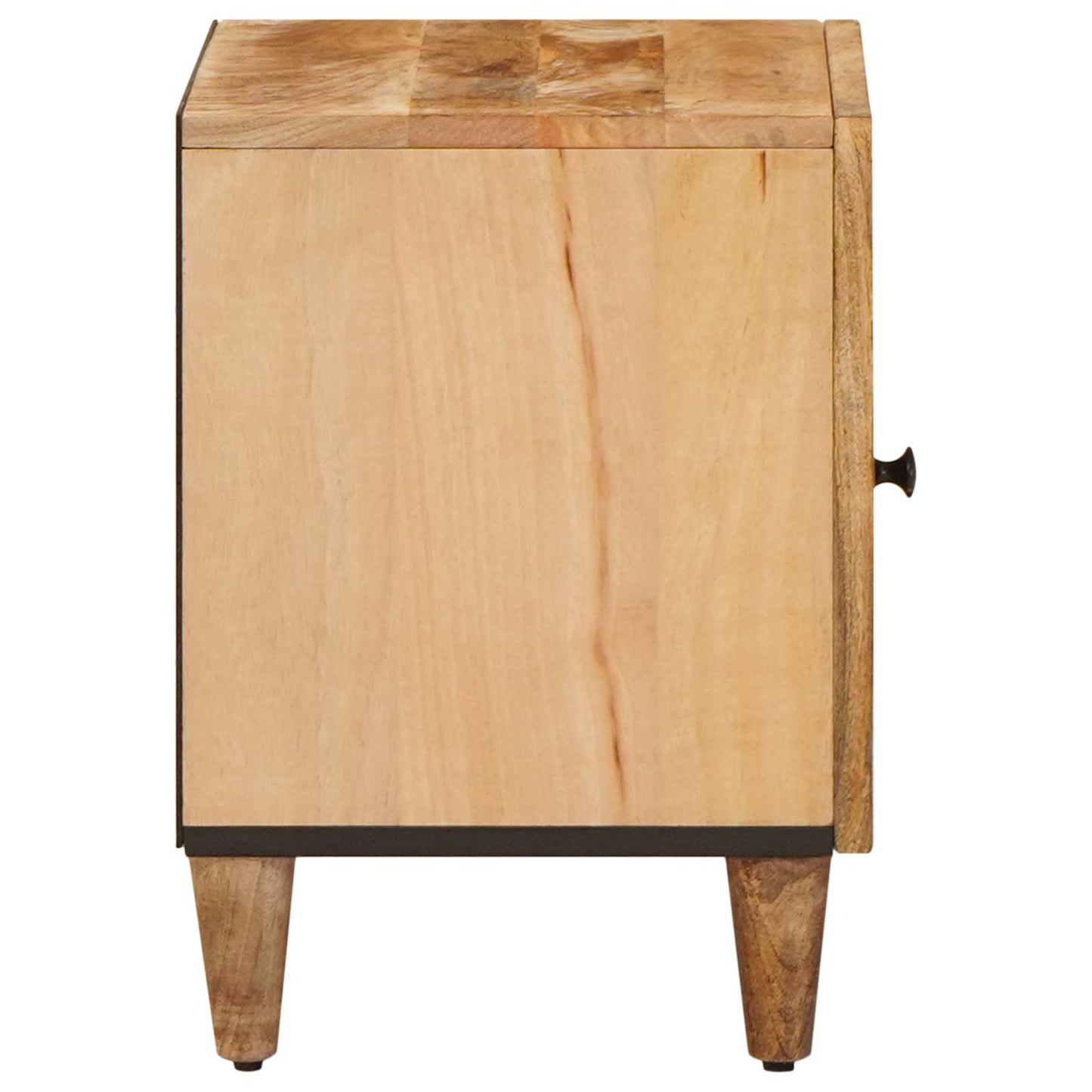 Bedside Table Brown 40 x 33.5 x 46 cm Solid Mango Wood