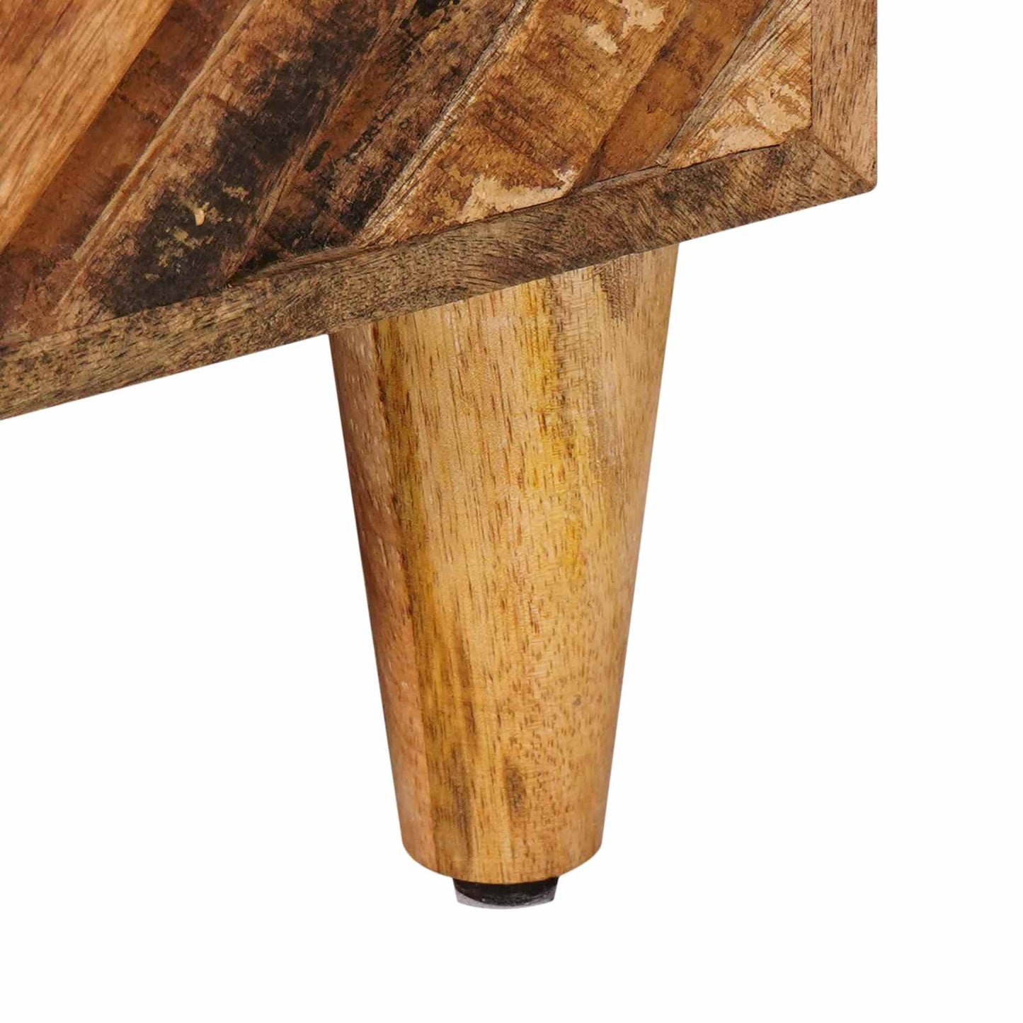 Bedside Table 2 pcs Brown 40 x 33.5 x 46 cm Solid Mango Wood