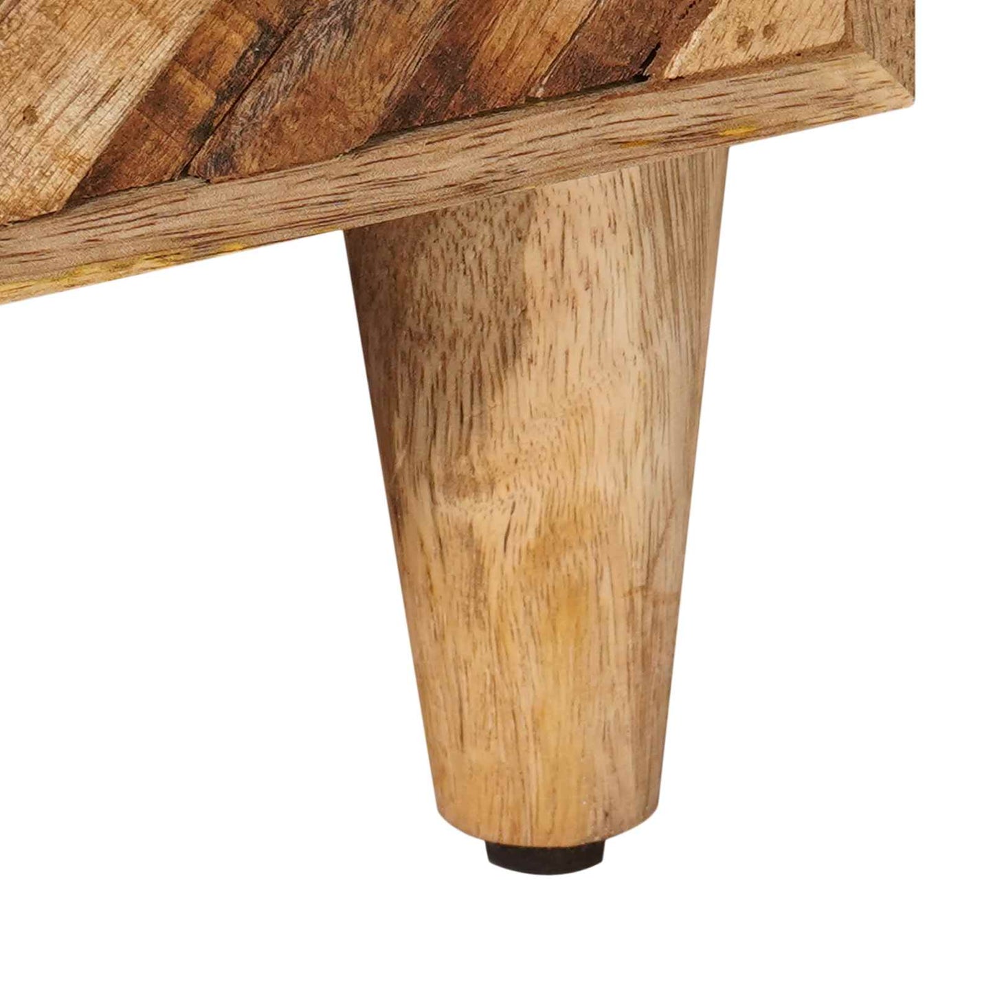 Bedside Table 2 pcs Brown 40 x 33.5 x 46 cm Solid Mango Wood