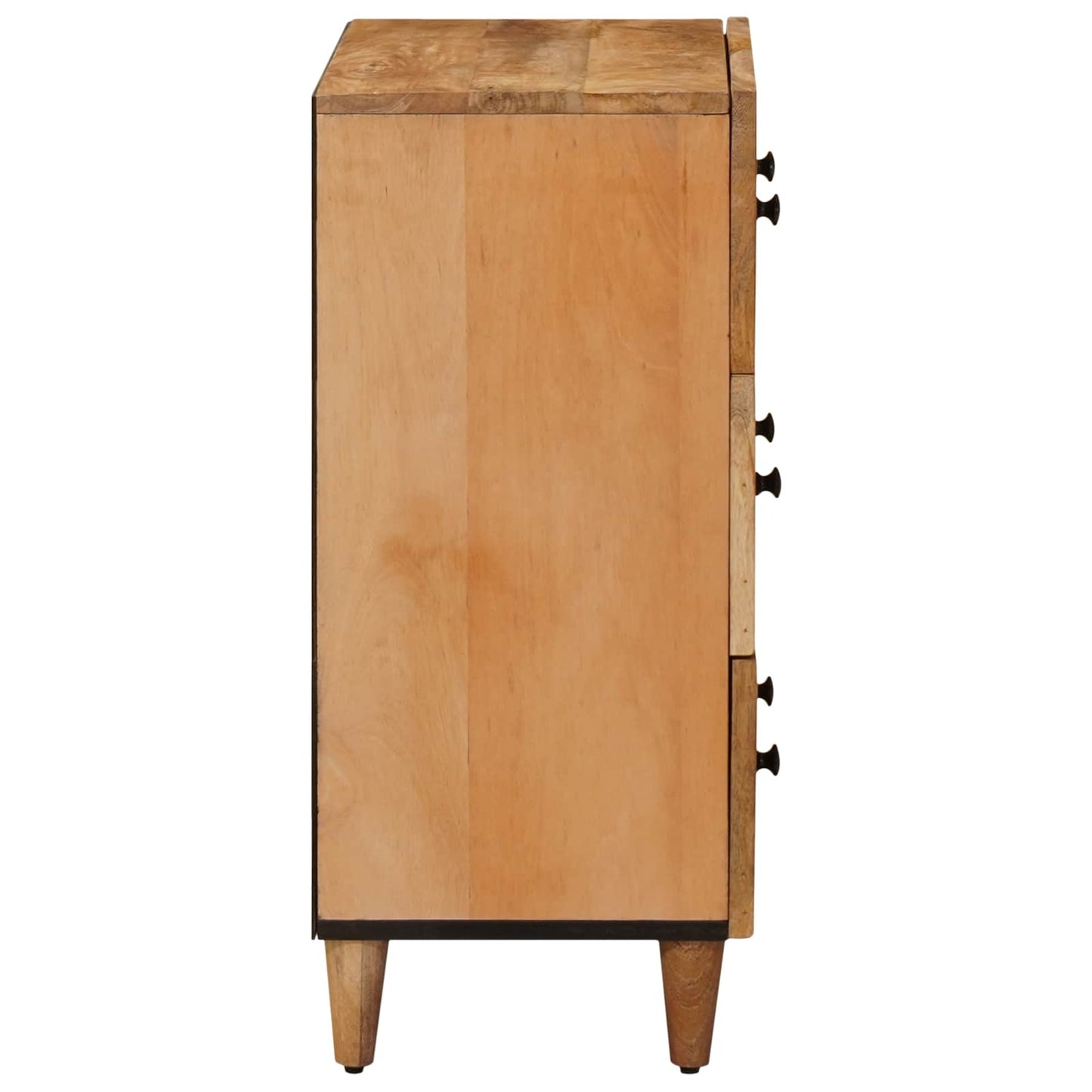 Storage Cabinets Brown 60 x 33.5 x 75 cm Solid Mango Wood