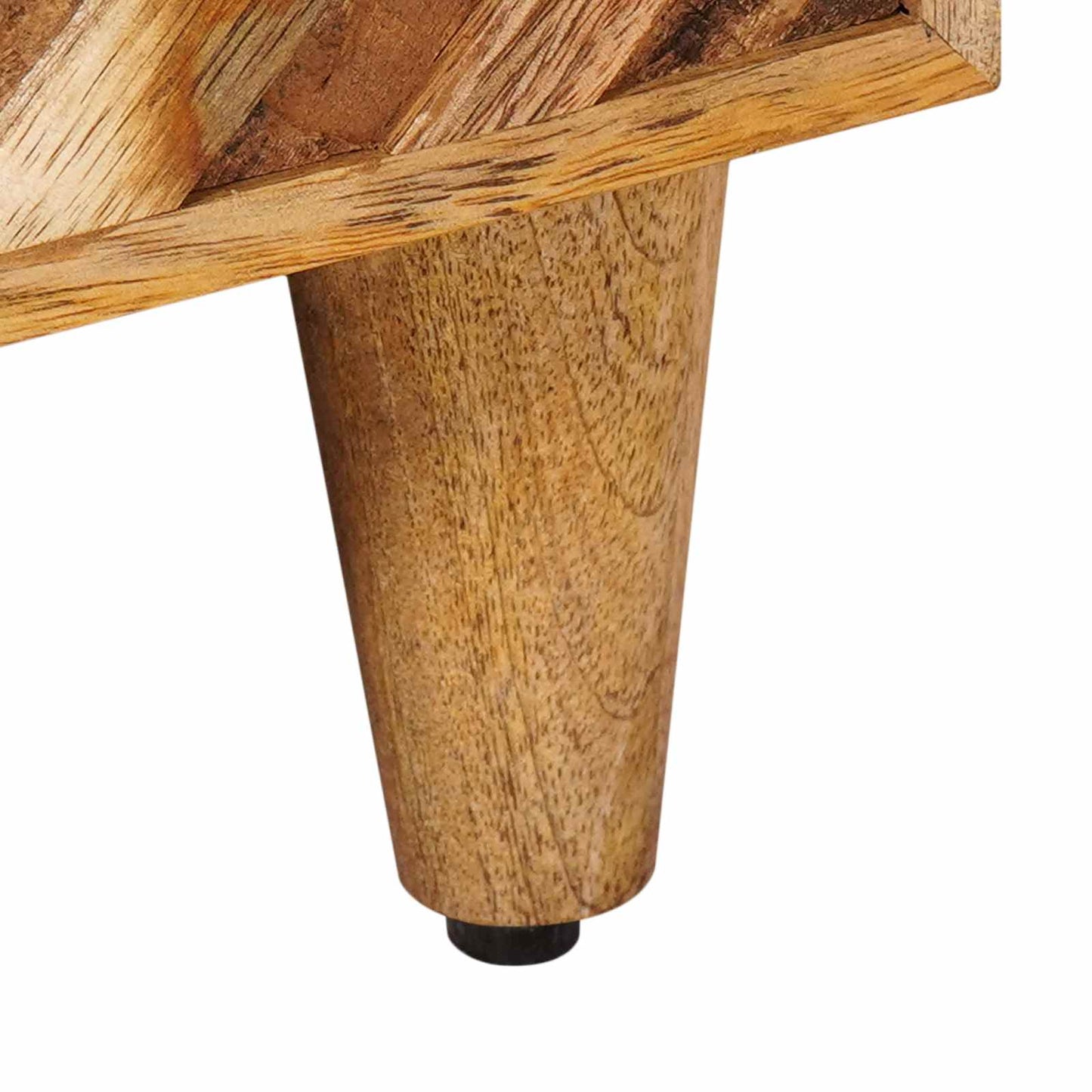 Bedside Table Brown 50 x 33 x 60 cm Solid Mango Wood
