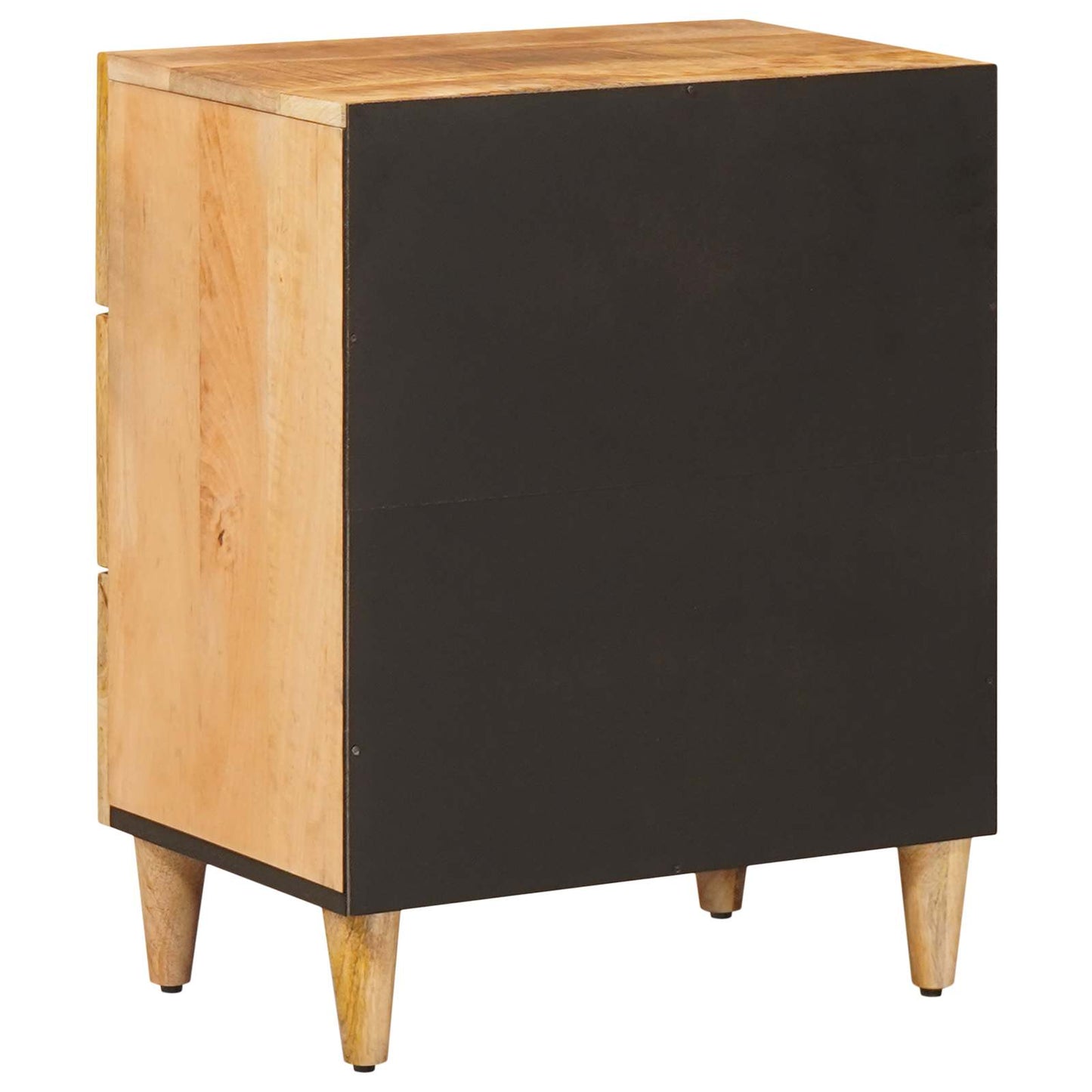 Bedside Table Brown 50 x 33 x 60 cm Solid Mango Wood