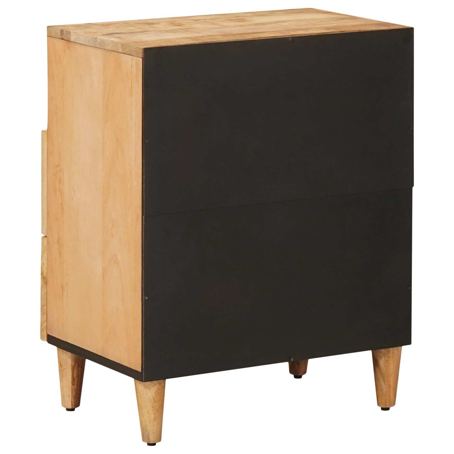 Bedside Table Brown 50 x 33 x 60 cm Solid Mango Wood