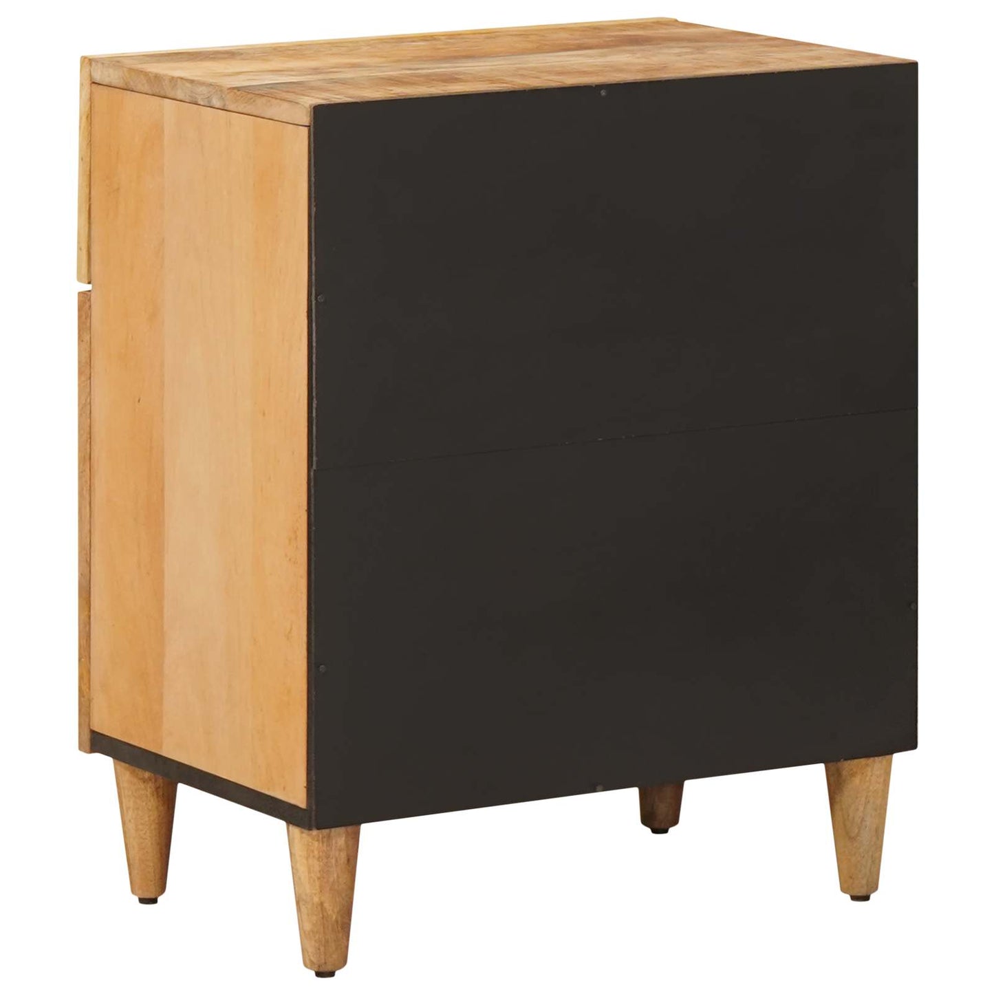 Bedside Table Brown 50 x 33 x 60 cm Solid Mango Wood