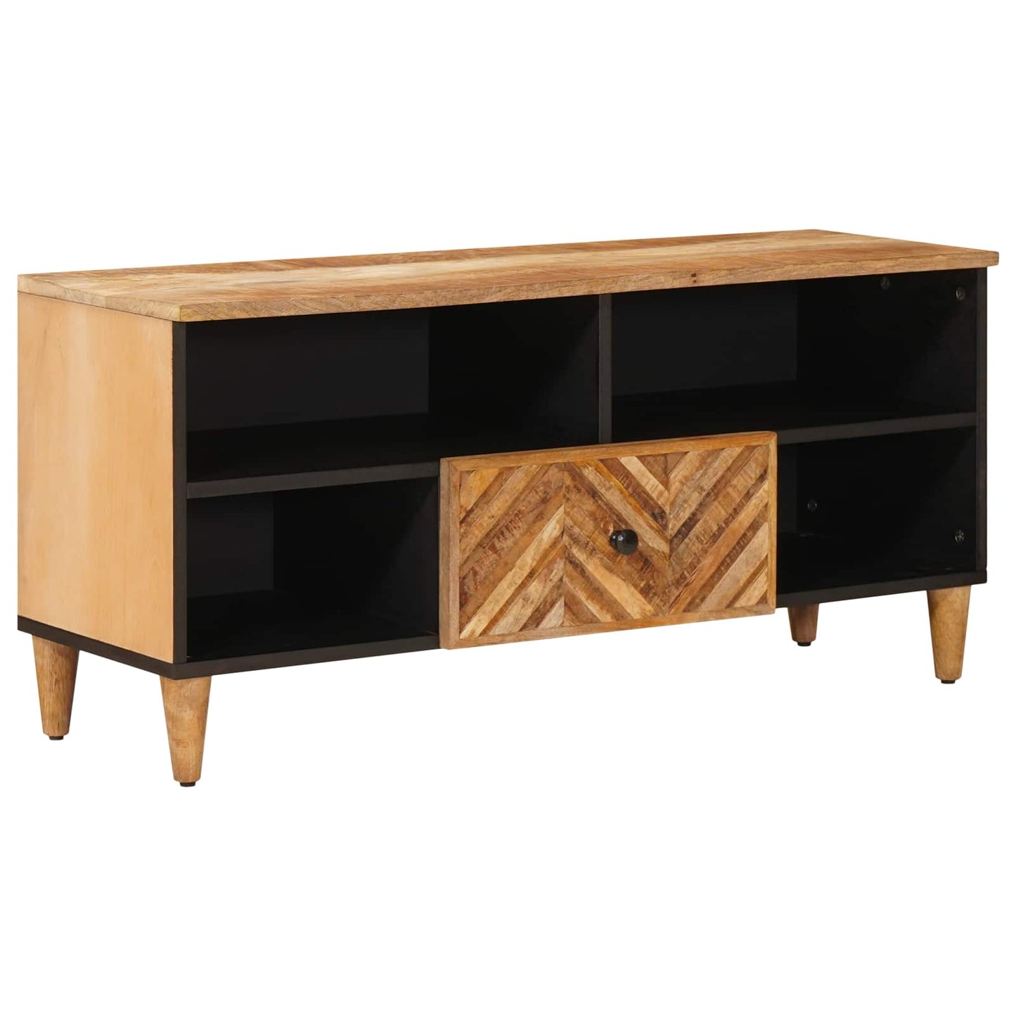 Storage Cabinets Brown 100 x 33.5 x 46 cm Solid Mango Wood