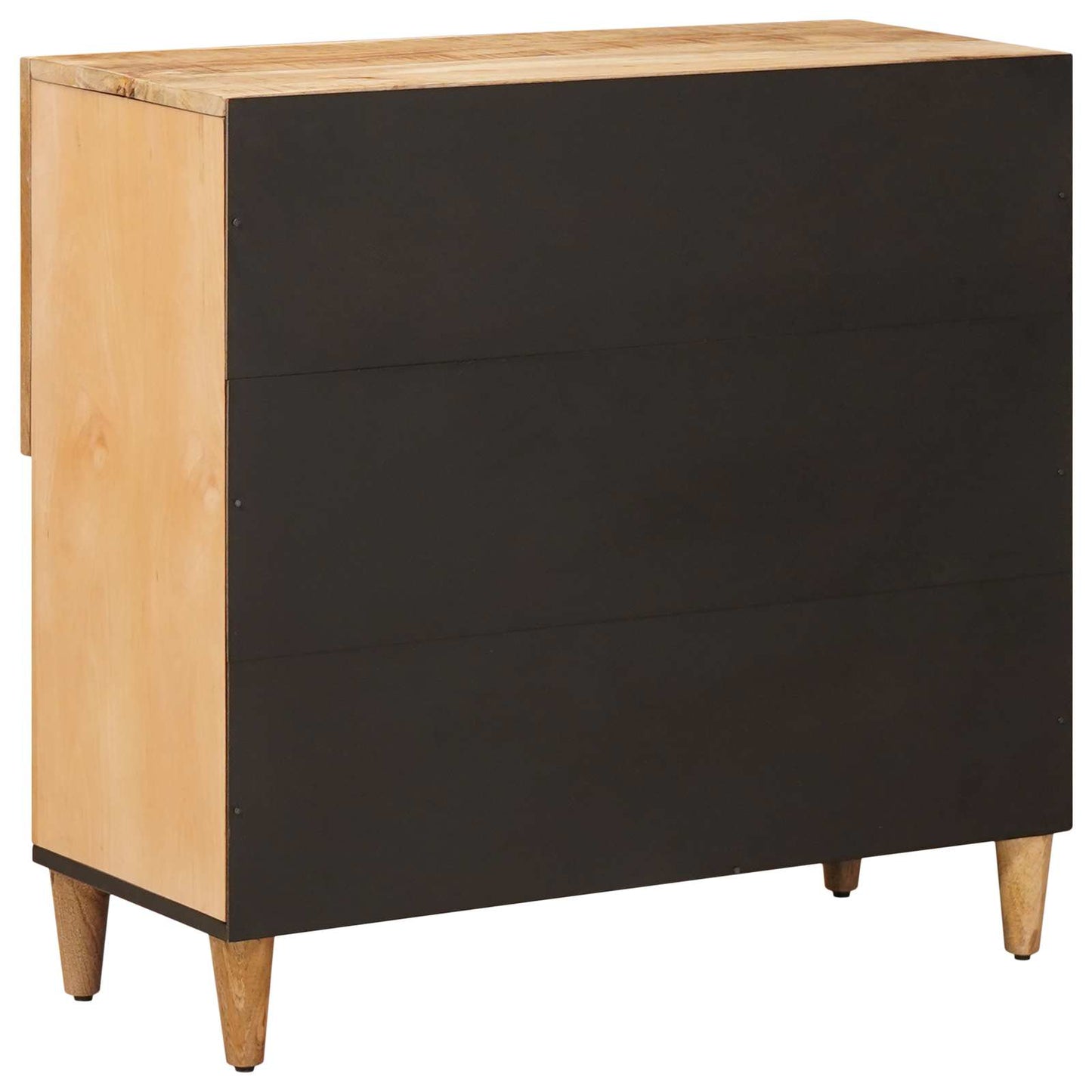 Storage Cabinets Brown 80 x 33.5 x 75 cm Solid Mango Wood