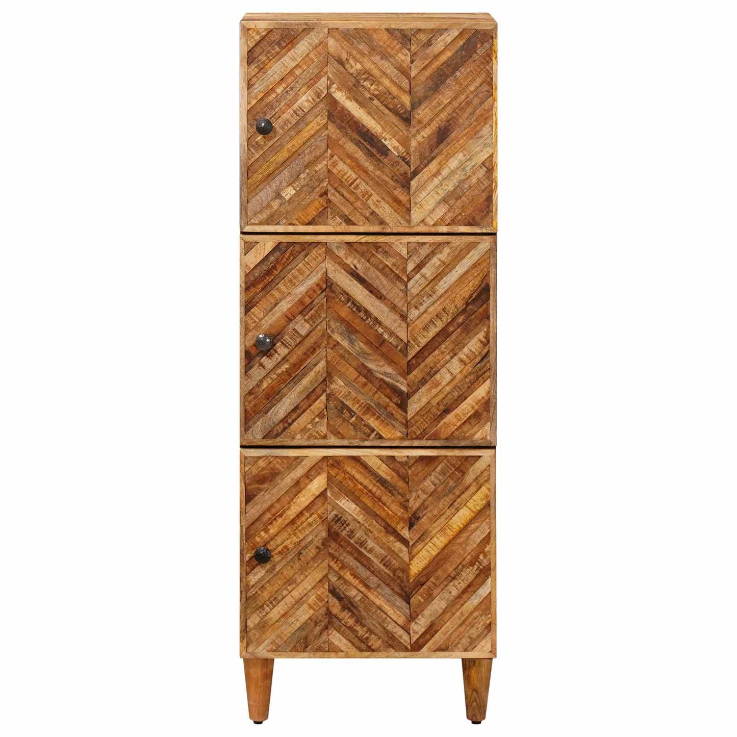 Storage Cabinets Brown 40 x 33.5 x 110 cm Solid Mango Wood