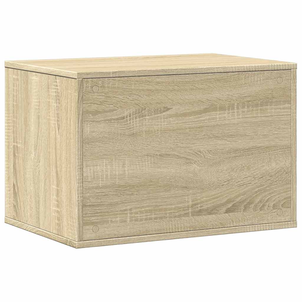 857726 vidaXL Cat Litter Box Enclosure Sonoma Oak 60x40x40 cm Engineered Wood