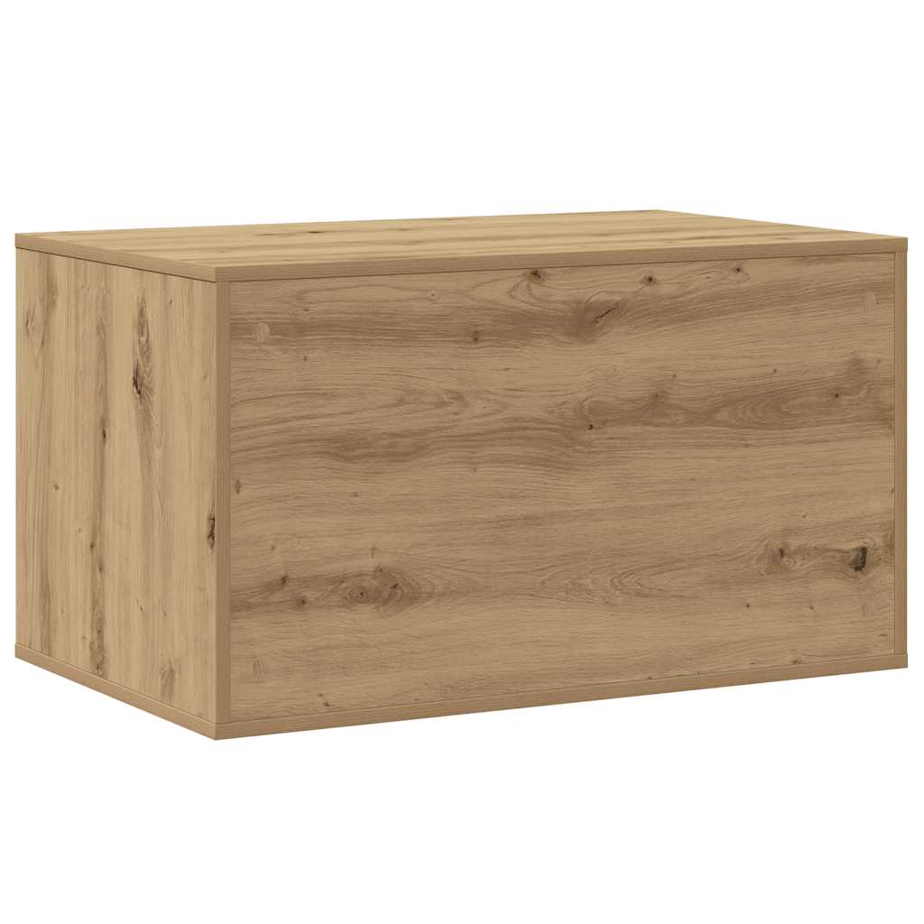 Cat Litter Box Enclosure Artisian Oak 80x50x45 cm Engineered Wood